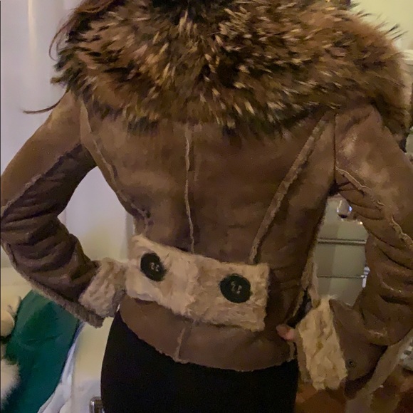 Shearling Coat Purchased in Milan Italy 🇮🇹 - Picture 4 of 8